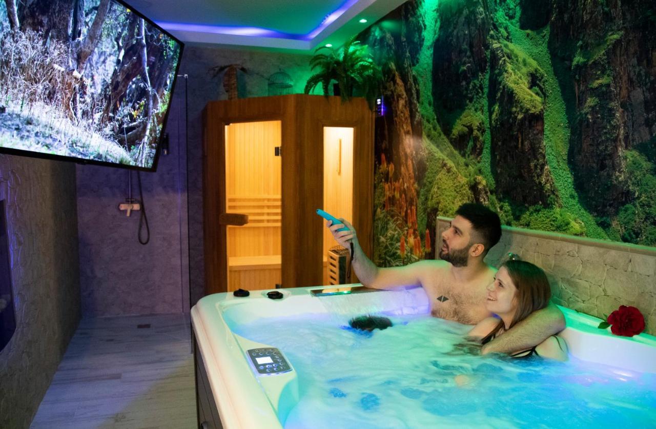 Apartamento Estrella Sauna Spa Jacuzzi Alhama de Aragón Buitenkant foto
