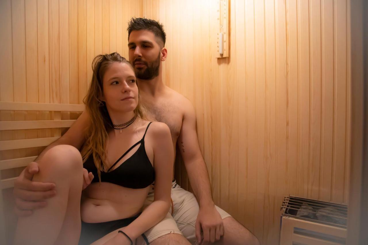 Apartamento Estrella Sauna Spa Jacuzzi Alhama de Aragón Buitenkant foto